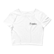 Load image into Gallery viewer, BBBA PEACE LOVE & PROTEIN CROP TEE