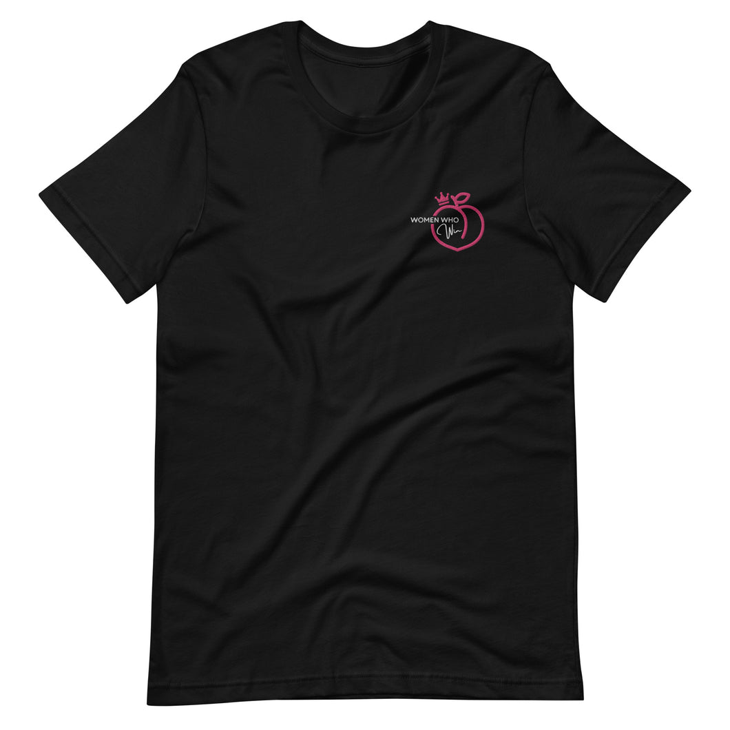 WOMEN WHO WIN TEE [EMBROIDERED]