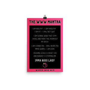 WWW MANTRA POSTER