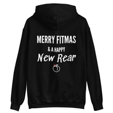 Load image into Gallery viewer, MERRY FITMAS &amp; A HAPPY NEW REAR WOMEN WHO WIN HOODIE [EMBROIDERED FRONT]
