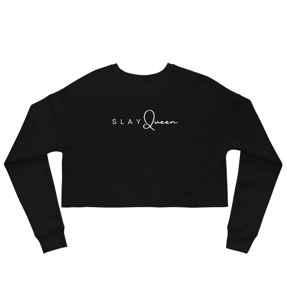 SLAY QUEEN CROP SWEATER