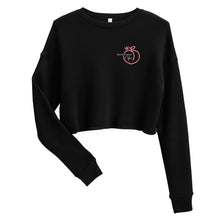 Load image into Gallery viewer, PEACE LOVE &amp; PROTEIN CROP SWEATER
